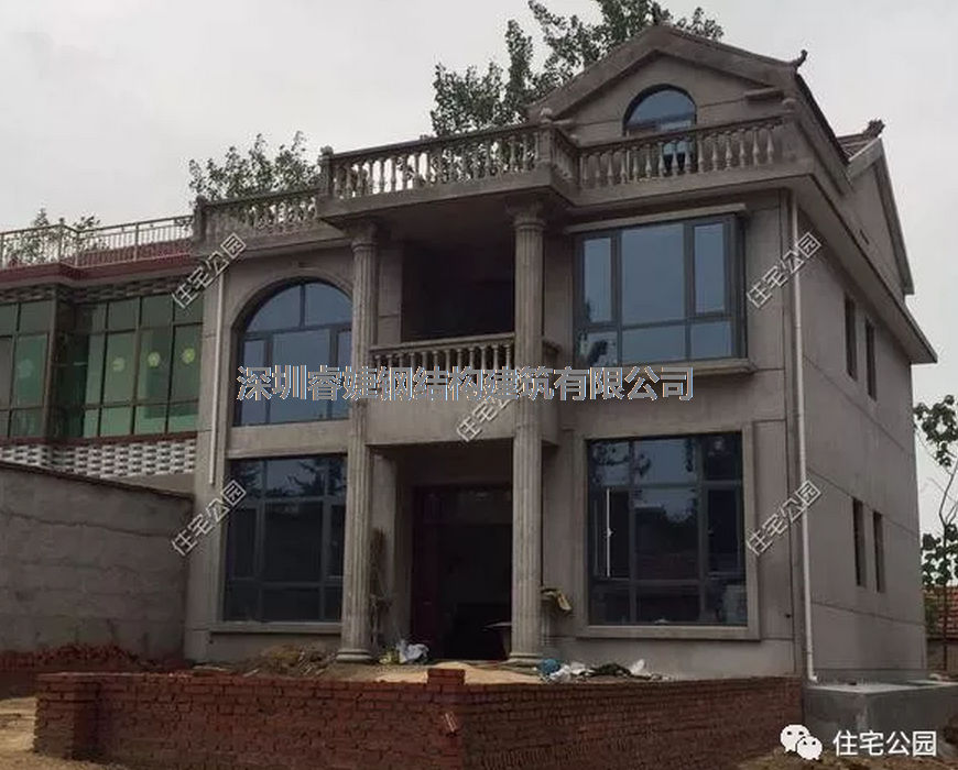 孩子花58萬(wàn)回農村蓋別墅只為盡孝、老母親全程監工，全村羨慕！(圖9)