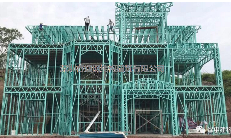 鋼結構別墅的出現標志著(zhù)農村建房跟時(shí)代的來(lái)臨(圖3)