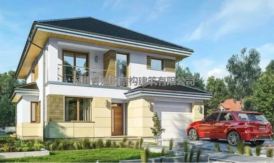 無(wú)與倫比的輕鋼結構別墅，建筑界的新思維，讓鄉村更美麗(圖3)