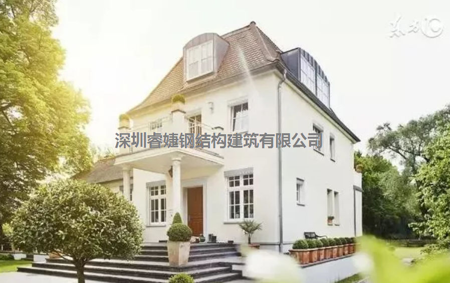 無(wú)與倫比的輕鋼結構別墅，建筑界的新思維，讓鄉村更美麗(圖4)