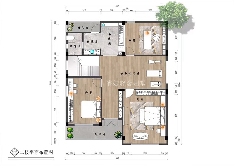 裝修師傅都夸這個(gè)現代風(fēng)格別墅(圖3)
