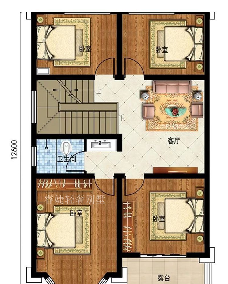 農村小戶(hù)型這樣建經(jīng)濟實(shí)用好看(圖4)