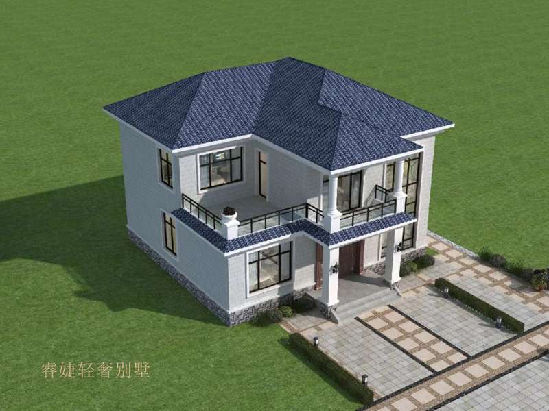 非?；鸬暮?jiǎn)歐風(fēng)格二層小別墅(圖3)