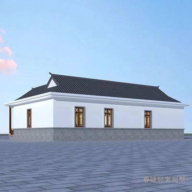 中式美觀(guān)實(shí)用一層別墅(圖4)